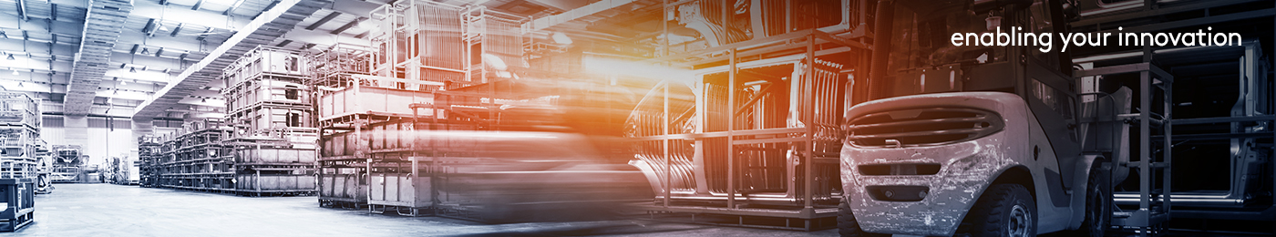 warehouse with automotive parts