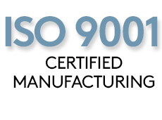 ISO 9001 Certified Manufacturing