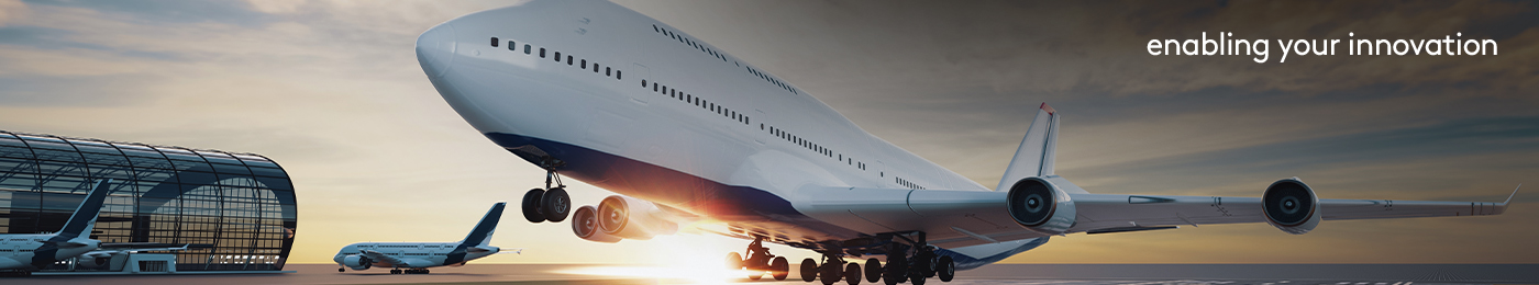 Airplane lifting off