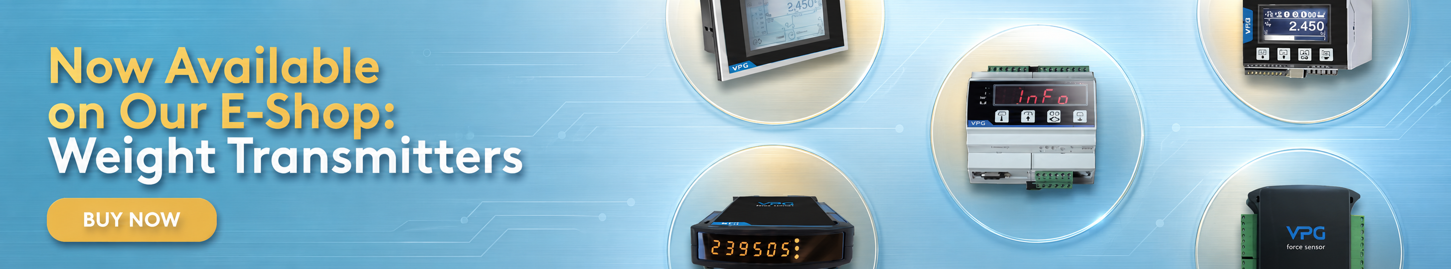 Weighing Transmitters now available online