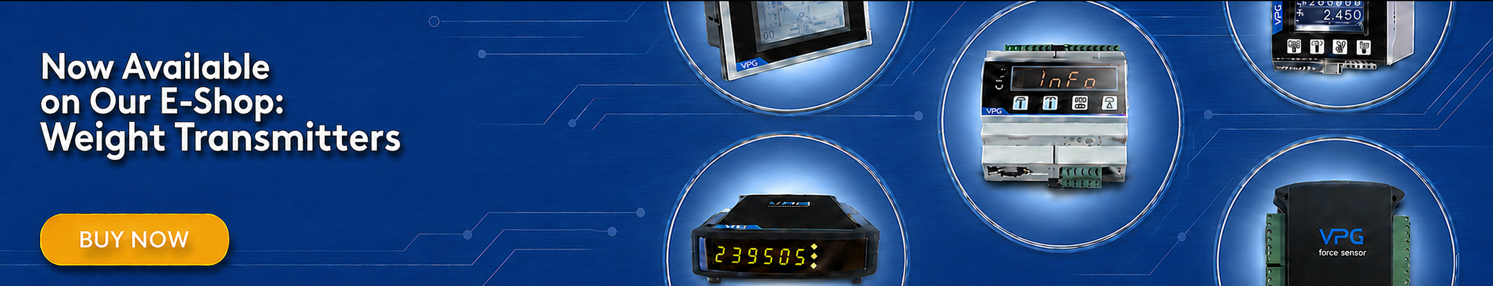 New VPG weighing transmitters